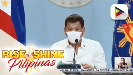 Pangulong Duterte, tiniyak na mabisa ang lahat ng brand ng COVID-19 vaccine na ginagamit sa Pilipinas