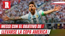 Lionel Messi: 'Estoy muy ilusionado y con ganas de llevarnos la Copa América'