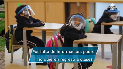 Padres de familia acusan falta de información sobre el regreso a clases en CDMX