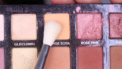 Half Cut Crease Eyeshadow Tutorial for Beginners _ ABH Soft Glam Palette