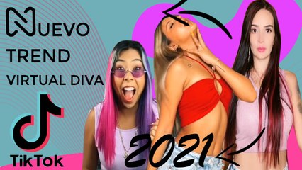 BAILA "Virtual Diva" El Nuevo Trend Viral de TikTok. Compilation 2021.