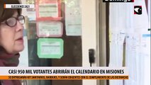 Casi 950 mil votantes abrirán el calendario en Misiones