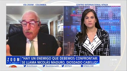 Entrevista zoom Pastrana y Uribe