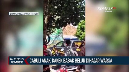 Hendak Mencabuli Anak di Bawah Umur, Kakek Babak Belur Dihajar Warga
