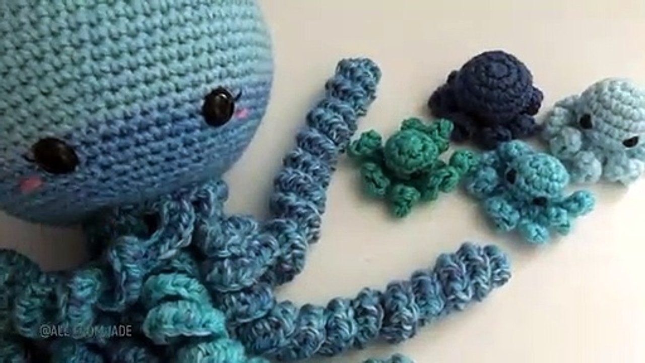 Amigurumi Crochet Kawaii Octopus | No Sewing Required 
