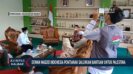 Download Video: Dewan Masjid Indonesia Pontianak Salurkan Donasi untuk Warga Palestina