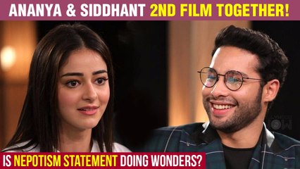 After Nepotism Remark, Siddhant Chaturvedi & Ananya Panday's Second Film Together!
