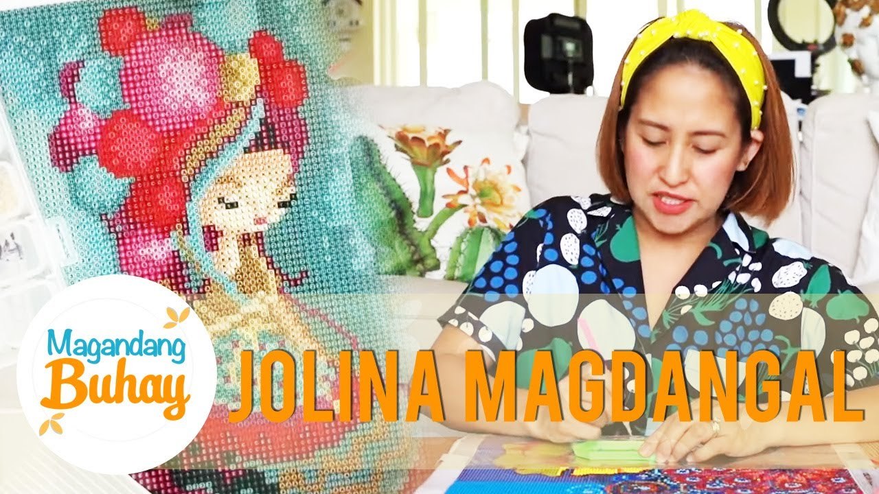 Diamond Painting with Momshie Jolina Magandang Buhay video Dailymotion