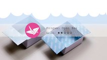 Easy Origami Open Box Tutorial - Diy - Paper Kawaii