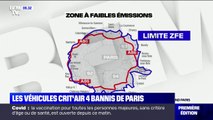 Pour lutter contre la pollution, les véhicules classés Crit'Air4 désormais interdits du Grand Paris en semaine