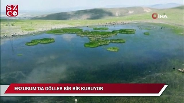 Erzurum'da kuraklık hat safhada, göller bir bir kuruyor
