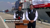 TÜBİTAK Marmara Araştırma Gemisi, deprem araştırma seferi için İzmir'den uğurlandı