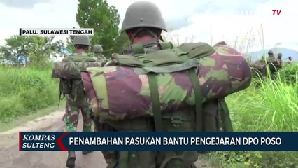 Penambahan Pasukan Bantu Pengejaran DPO Poso