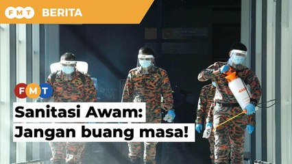 Jangan buang masa lakukan sanitasi awam, kata badan pemikir