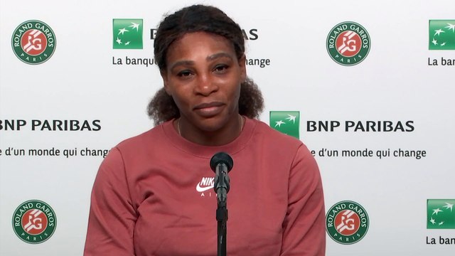 Roland-Garros 2021 - Serena Williams : Naomi Osaka, I would like to take her in my arms