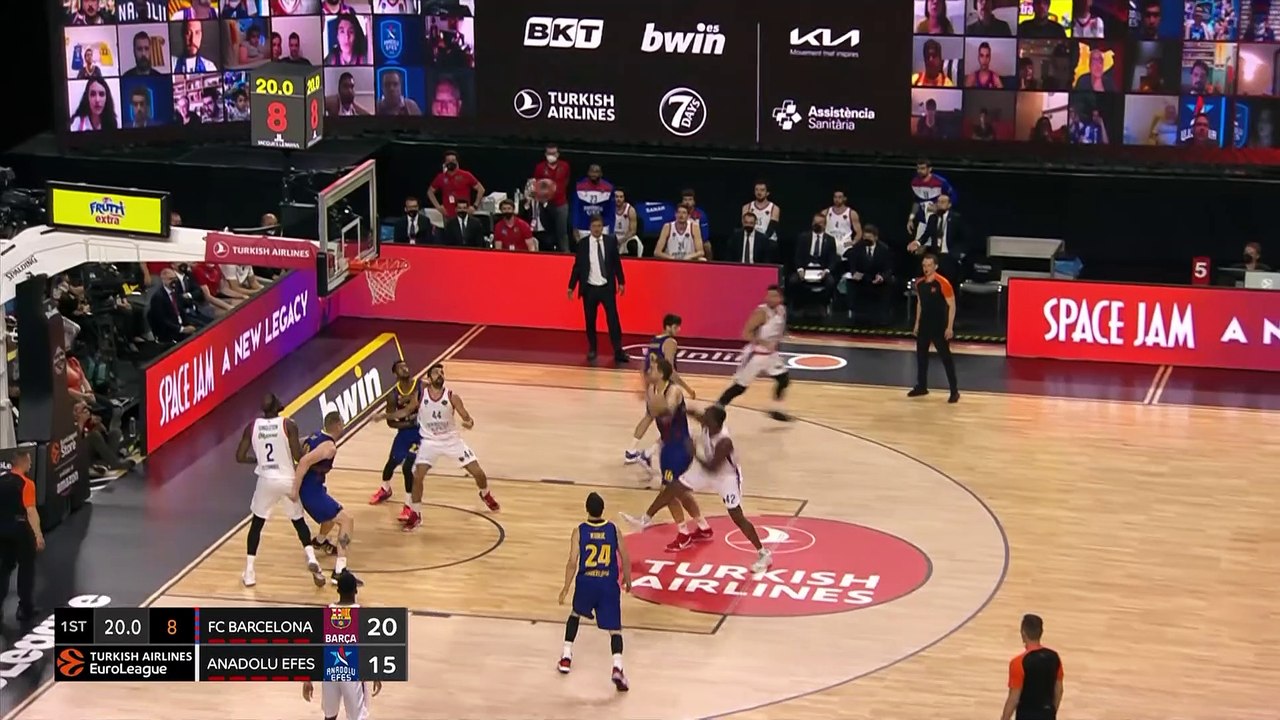 Anadolu beat Barcelona 86-81 to win EuroLeague for the first time