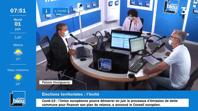 Territoriales 2021 : François Filoni, invité de la matinale sur RCFM