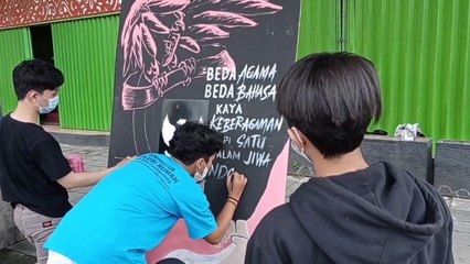 Peringati Hari Lahir Pancasila Melalui Karya Seni Rupa