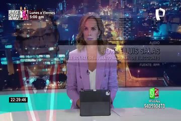 Presidente del JNE sobre renuncias al Tribunal de Honor: No recibí ninguna queja de los miembros