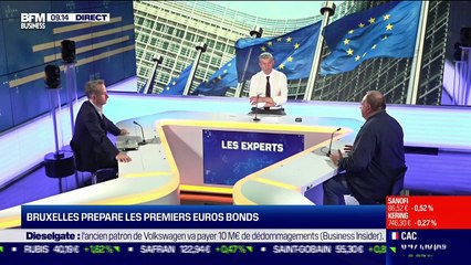 Les Experts : Bruxelles prépare les premiers euros bonds - 01/06