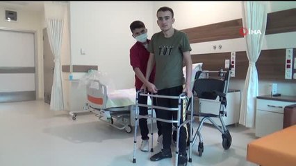 İş kazası hayatını kararttı, ama umutlarını yok edemedi