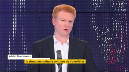Pass sanitaire, fin du "quoi qu'il en coûte", union de la gauche... Le "8h30 franceinfo" d'Adrien Quatennens