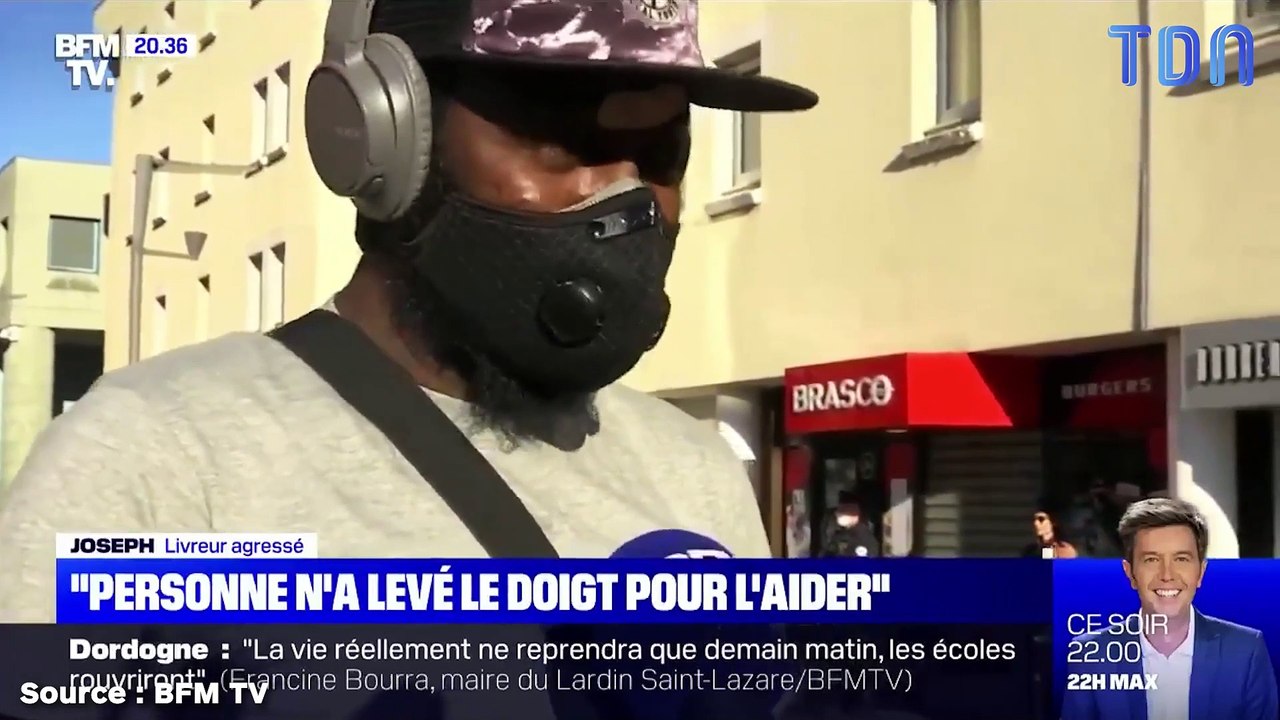 « Il allait me défoncer »: le livreur tabassé à Cergy livre son premier témoignage