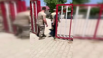 20 yaşındaki engelli gencin askere gitme hayali gerçek oldu