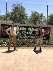 20 yaşındaki engelli gencin askere gitme hayali gerçek oldu