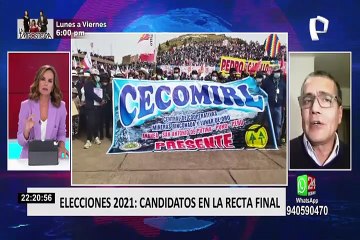 Iván García: "Cada candidato está tratando de afianzar sus mensajes finales"