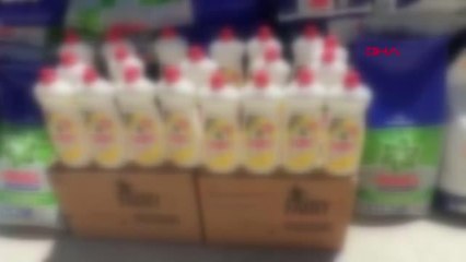 ELAZIĞ'DA 2 TON SAHTE DETERJAN ELE GEÇİRİLDİ