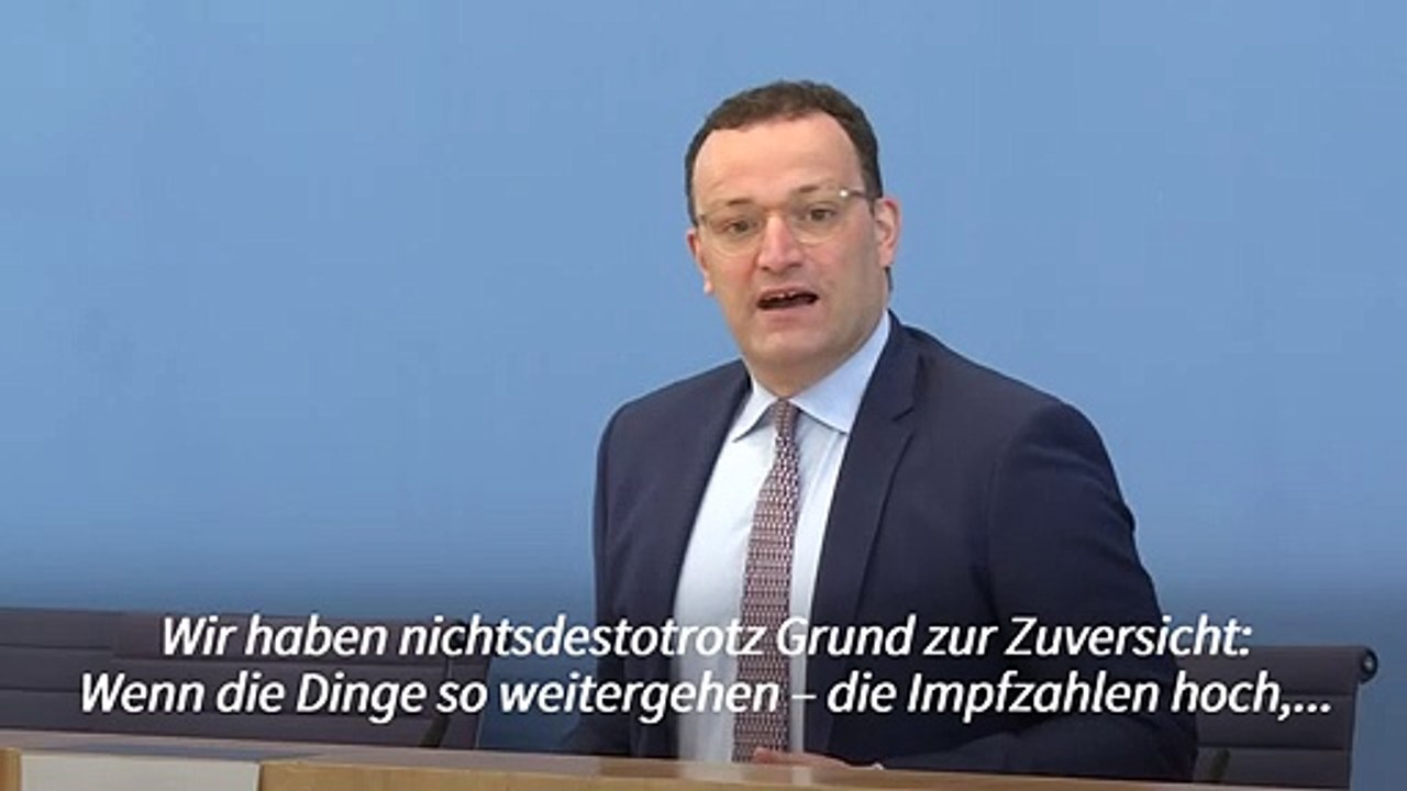 Spahn: 'Das kann ein richtig guter Sommer werden'