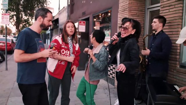 Crazy - Gnarls Barkley - On The Street Funk cover feat. Dannielle DeAndrea