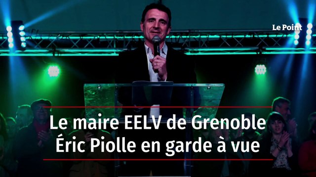 Le maire EELV de Grenoble Éric Piolle en garde à vue