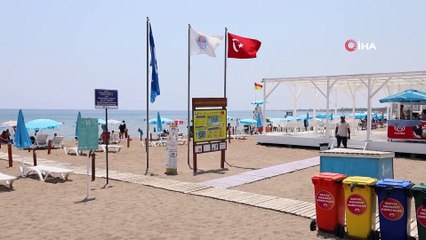 Mersin'de plajlar yaza hazırlanıyor