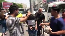 Adana'da bir YouTuber, arkadaşını direğe bantla bağladı; 