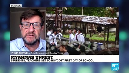 School's out for Myanmar students defying junta threats