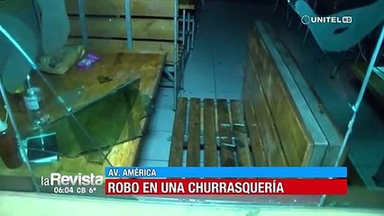 Roban en una heladería y una churrasquería de la zona Norte de Cochabamba