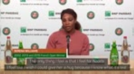 Serena 'wants to hug' Osaka as players react to French Open withdrawal