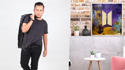 Army mesti boleh relate, basuh bungkusan BTS Meal... Faiz Dickie pula next level buat lukisan!