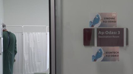 50 yaş ve üzerindekilerin aşılanmasına başlandı