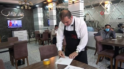 Kafe ve restoranlarda yüzler güldü