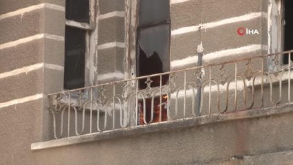2 katlı metruk bina 1 haftada 3 kez yandı