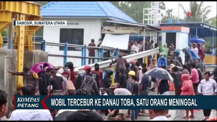 Mobil Tercebur ke Danau Toba, Satu Orang Meninggal Dunia