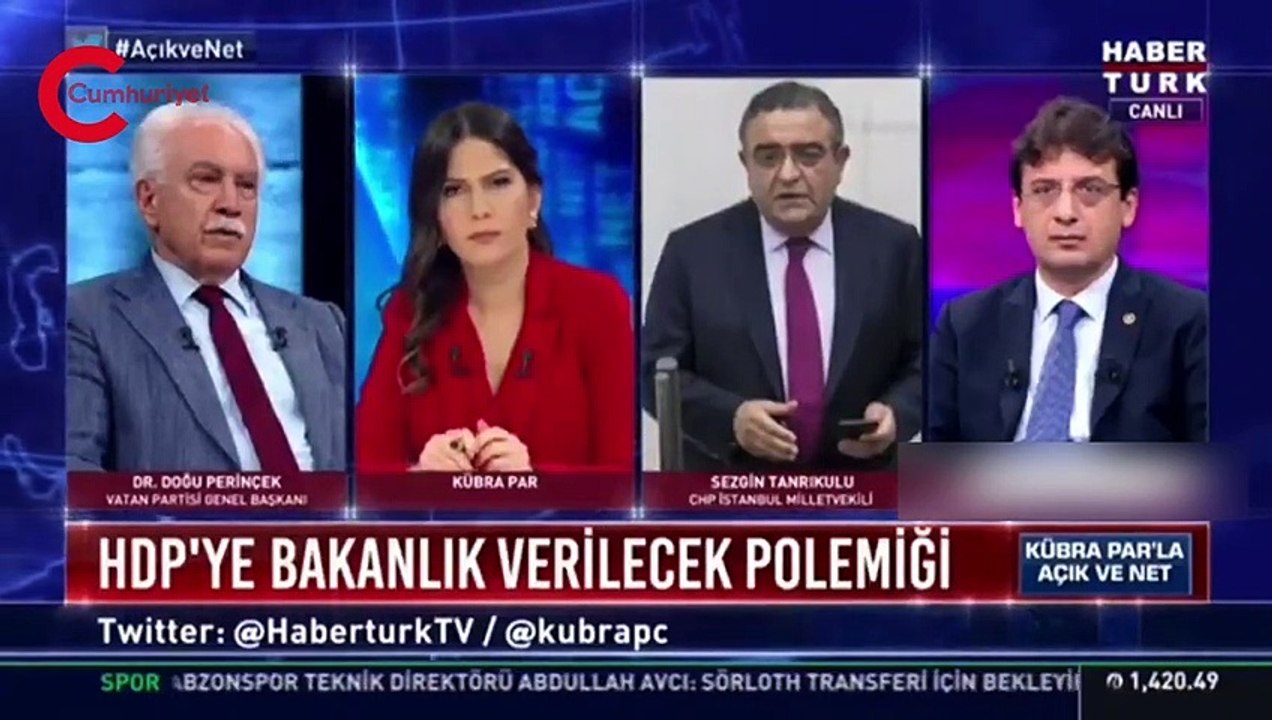 CHP'li Sezgin Tanrıkulu'dan Perinçek açıklaması: "Kendimden özür dilerim"