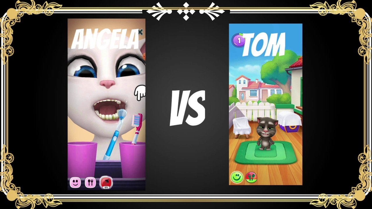 Talking tom Vs Talking Angela gameplay walkthrough |tom Vs Angela gameplay walkthrough |