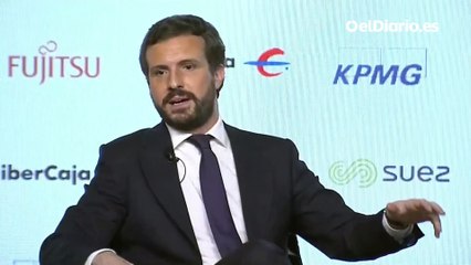 Casado rechaza críticas a la 'foto de Colón' como un "globo sonda" de Moncloa