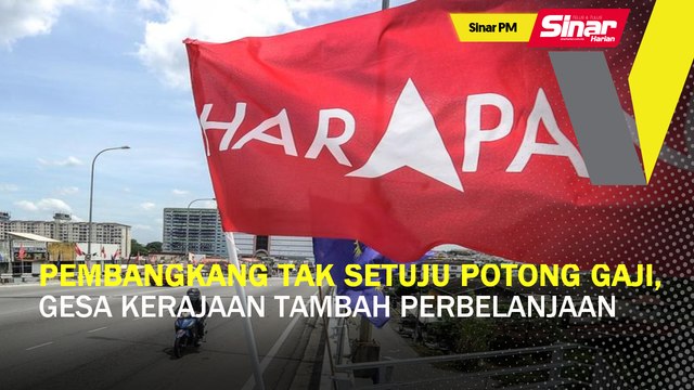 SINAR PM: Pembangkang tak setuju potong gaji