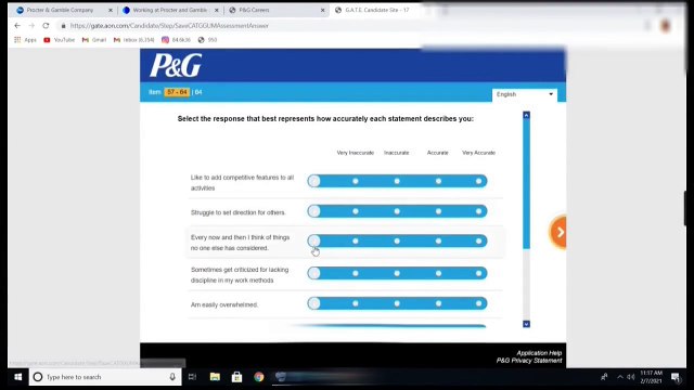 P&G online assessment | P and G 2021| Switch, Grid, digit challenge and PEAK  Performance Assessment - video Dailymotion