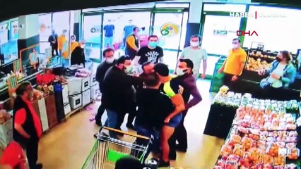 Market sırasında dehşet saçtı: Senin karını da, sıranı da, seni de alırım